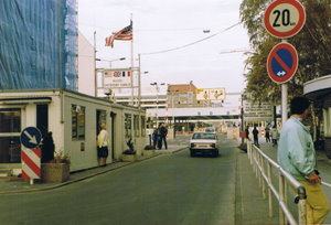Checkpoint Charly im Jahr 1986