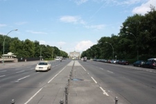 Straße des 17. Juni - Blick Richtung Brandenburger Tor